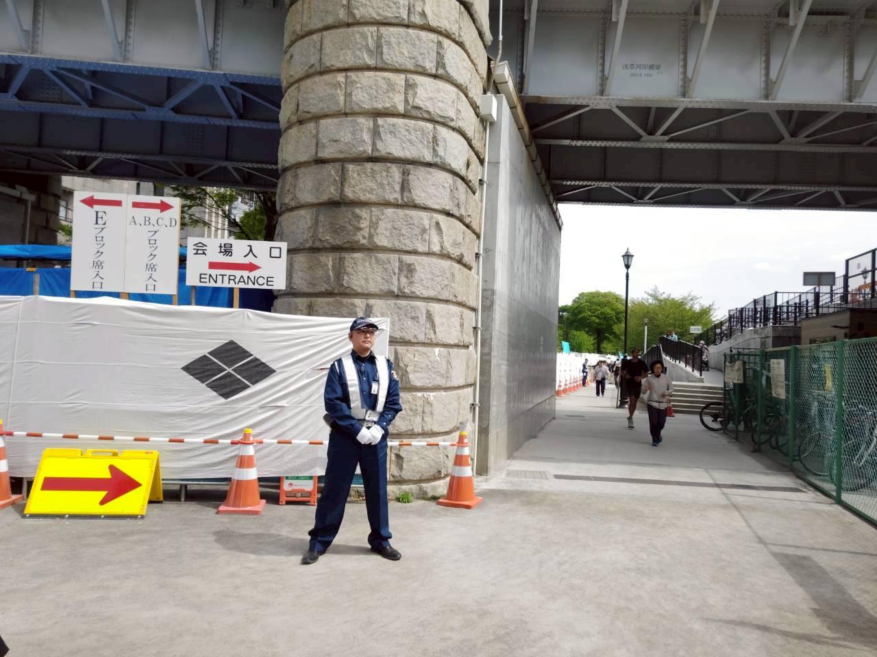 イベント警備もあります